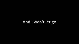 Rascal Flatts  I Wont Let Go Lyrics [upl. by Ijies]