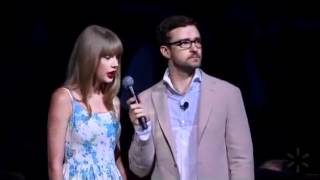 Taylor Swifts interview at Walmart Meeting June 1st 2012 [upl. by Pantin]