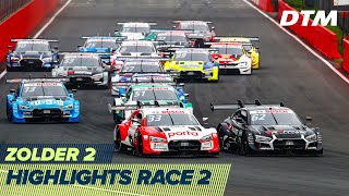 Rast wins four in a row in Zolder  Kubica in 3rd place  Highlights Race 2  DTM Zolder 2 2020 [upl. by Deacon]