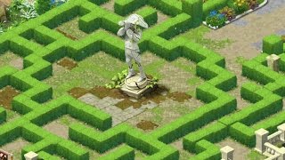 GARDENSCAPES NEW ACRES Gameplay Story Playthrough  Area 3 Maze Day 1 and Day 2 [upl. by Hershell]