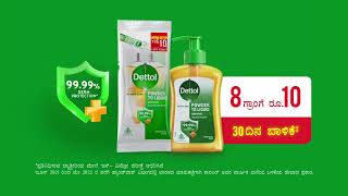 Dettol Powder to Liquid Handwash kannada [upl. by Atteuqcaj179]