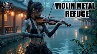 Symphony Violin  Metal Music🎻Awaken Greatness in Silence  Refuge Theme Music [upl. by Anib650]