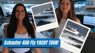 Schaefer 450 Fly Luxury Yacht FULL TOUR with Schaefer Yachts [upl. by Nhoj525]