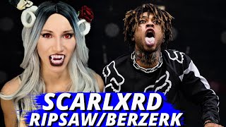 SCARLXRD  RIPSAW \ BERZERK РЕАКЦИЯ ВАМПИРА [upl. by Morra]