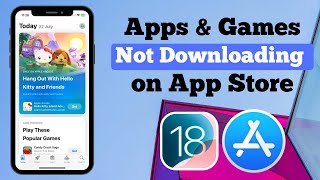 App Store Not Downloading Apps iOS 18  Apps Not Downloading in App Store [upl. by Blaseio]