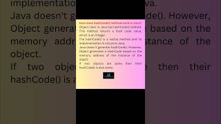 How does hashcode method work in javahashcode genericcollection instanceofcollection methods [upl. by Apurk]