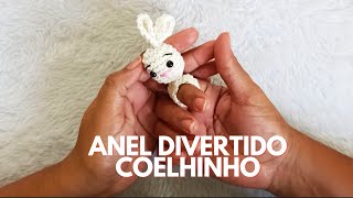 Coelhinho dedoche em amigurumi passo a passo [upl. by Aniehs925]