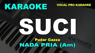 SUCI KARAOKE NADA PRIACOWOK  PUDAR GAZZA [upl. by Revert978]