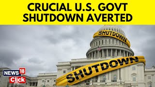 USA News  Govt Shutdown  US Congress Passes Spending Bills Hours Before Shutdown Deadline  N18V [upl. by Oloap]