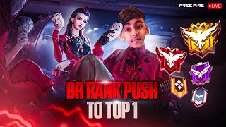 Back to back BOOYAH in BR Rank🥳Full Map Gameplay with AISENZO 😍Free Fire LIVE [upl. by Amando]