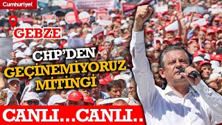 CANLI İktidar Asgari ücrete zam yok dedi CHPden çok konuşulacak Geçinemiyoruz mitingi [upl. by Saidel]