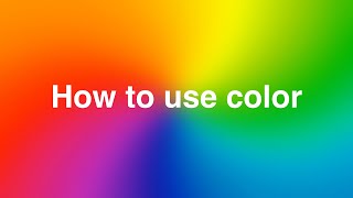 Color theory for designers  How to use color in design [upl. by Hugues]