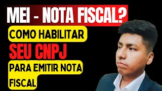 MEI  Como emitir nota fiscal de serviço NFS Passo a passo para habilitar a sua emissão de nota [upl. by Swanhildas961]