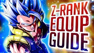 Dragon Ball Legends  HOW TO GET ZS amp A RANK EQUIPMENT NEW EQUIP UPGRADE GUIDE [upl. by Iy]