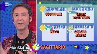 Il quotmeteo delle stellequot con Simon and the Stars  Vieni da me 21122018 [upl. by Airdnaz512]