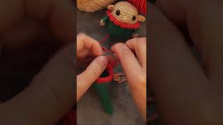 Crochet elf crochet amigurumi elf christmas [upl. by Anod]