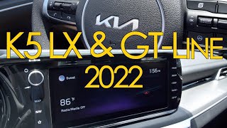 2022 Kia K5 LX amp GTLine GuideComparisonParkside Kia [upl. by Naaman]