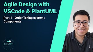 PlantUML with VS Code  creating a Components Diagram Part 1 [upl. by Vasilek15]