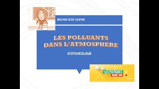 Chapitre 2Les Polluants dans lAtmosphère [upl. by Auhs]