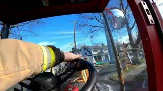 Harrisburg Ladder 2 Response to Allison Hill  GoPro Tillerman POV [upl. by Starlin]