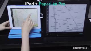 DASUNG 133quot Eink Monitor Paperlike Pro work with PCSurfaceiPhoneiPad [upl. by Cid]