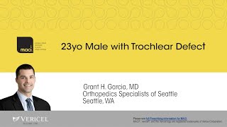 Grant H Garcia MD performs a MACI procedure on a 23yearold male with a trochlear defect [upl. by Kameko]