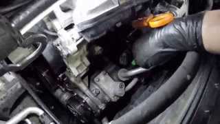 2007 Passat thermostat replacement [upl. by Sidalg656]