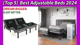 ✅Best Adjustable Beds 2024 Most Popular  Only 5 worth buying right now ✅Adjustable Bed bases [upl. by Carew778]