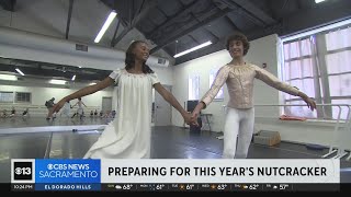 Sacramento Ballet gears up for annual Nutcracker [upl. by Eidnil]