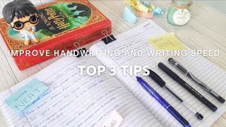 How To IMPROVE Your HANDWRITING While Writing FASTER  Notetaking Tips 101 [upl. by Alderman]