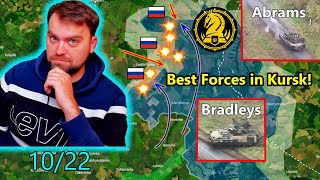 Update from Ukraine  Ukraine goes all in The best Forces in Kursk Abrams and Bradley in action [upl. by Hertberg]