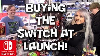 BUYING THE NINTENDO SWITCH AT LAUNCH [upl. by Huskey]