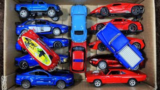 Box Full of Model Cars GTR R50 Porsche 911 GT3 Toyota AE86 Pagani Huayra Ford GT BMW Dtmcars [upl. by Ecnatsnoc733]