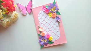 Beautiful Handmade Birthday card idea  DIY Greeting Pop up Cards for Birthday [upl. by Jarl]