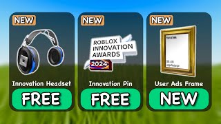 ROBLOX INNOVATION AWARDS 2024 New Free Items [upl. by Belia830]