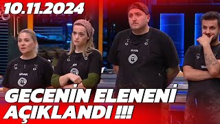 MasterChef Son Bölüm Kim Elendi  11 Kasım Veda Eden İsim Nigar Oldu [upl. by Jaynell]