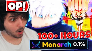 I Spent 100 HOURS Becoming OVERPOWERED in Roblox Anime Royale [upl. by Magdalene728]