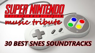 30 Best SNES Soundtracks  Super Nintendo Music Tribute [upl. by Brina]