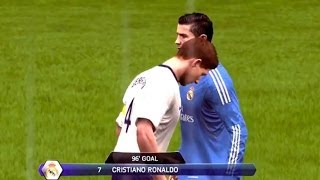 Gerrard Headbutts Ronaldo  Funny FIFA Fails [upl. by Etep335]