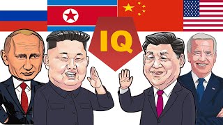 Ranking World Leaders by their IQ intelligence quotient [upl. by Barboza510]