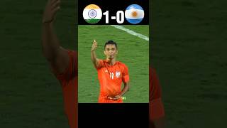 Sunil Chhetri Aura 🥶  Argentina vs India Penalty Shootout World Cup Final 2026 Imaginary football [upl. by Nosreip936]