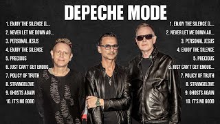 Depeche Mode Greatest Hits 2024 Collection Top 10 Hits Playlist Of All Time [upl. by Brodench552]