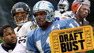 Every NFL Teams WORST Draft Bust  NFL Full Documentary [upl. by Zerat]