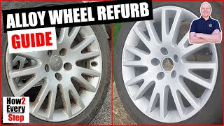 Alloy Wheel Refurbishment DIY Guide [upl. by Elexa]