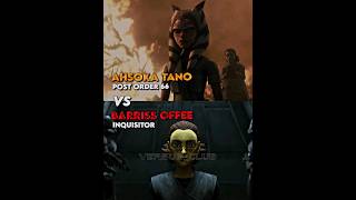 Ahsoka Tano vs Barriss Offee fyp debate edit shorts [upl. by Pascoe]