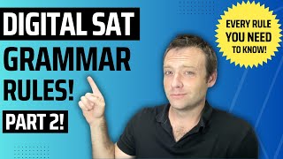 Digital SAT Grammar Rules  Part 2 [upl. by Lehcer]