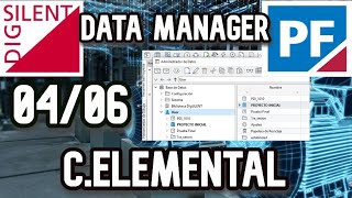 65✅DIgSILENT21 Power Factory Visualizando la librería de un proyecto en el data manager digsilen⚡👍 [upl. by Oiramal]