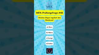 📚 MFA Prüfungsvorbereitung  Prüfungsfrage 48 [upl. by Allenod]