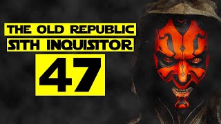 The Old Republic  Part 47 Inquisitor  Shadow of Revan [upl. by Edelman]