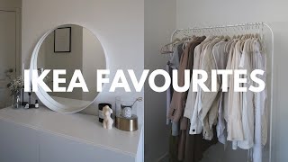 IKEA FAVOURITES FOR A MINIMAL BEDROOM  Haley Estrada [upl. by Nannahs260]